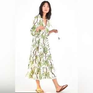 FARM RIO PALM DRESS SIZE SM
